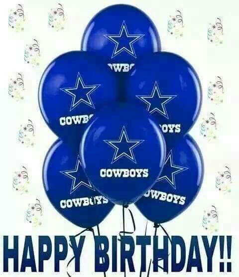 Dallas Cowboys Happy Birthday