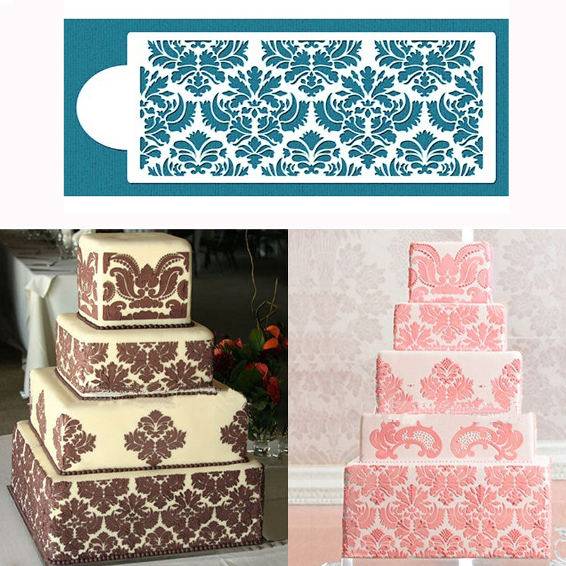 Damask Cake Stencil