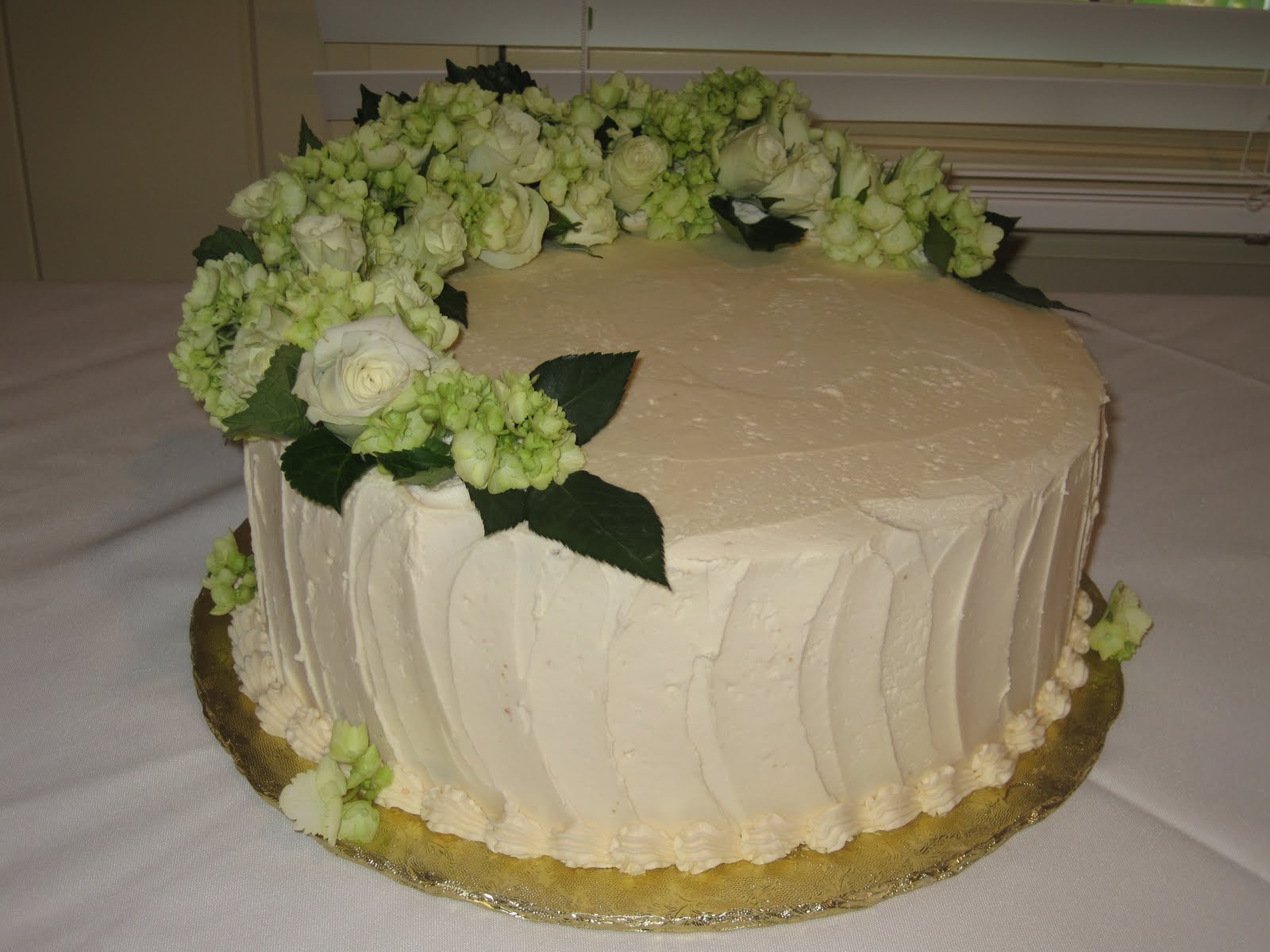 Decorated Wedding Cake