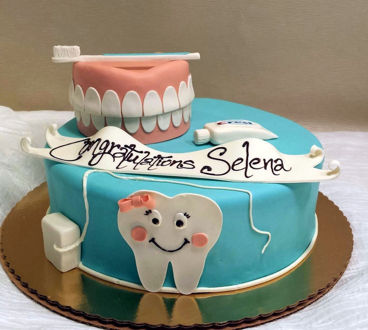 Dental Birthday Cake