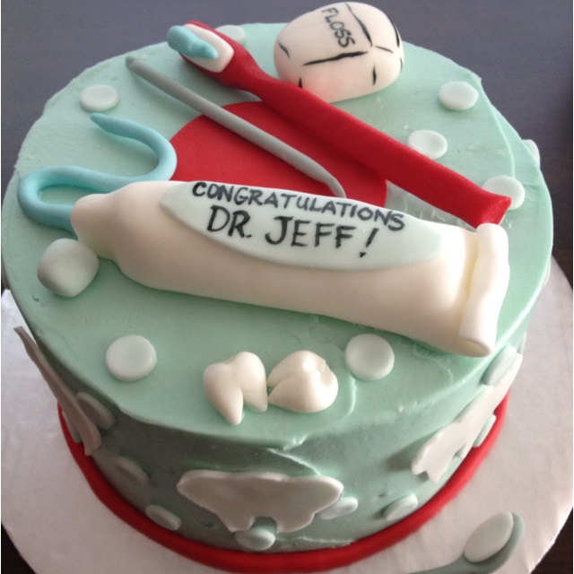 Dental Graduation Cake Ideas