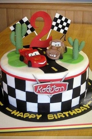 Disney Cars Birthday Cake Ideas