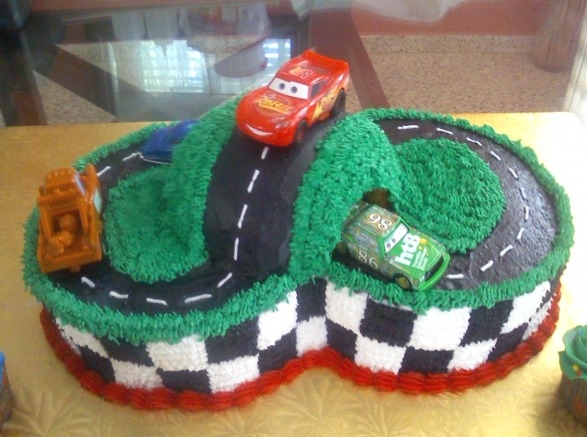 Disney Cars Birthday Cake