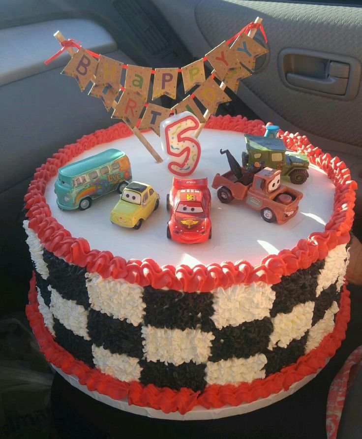 Disney Cars Birthday Cake