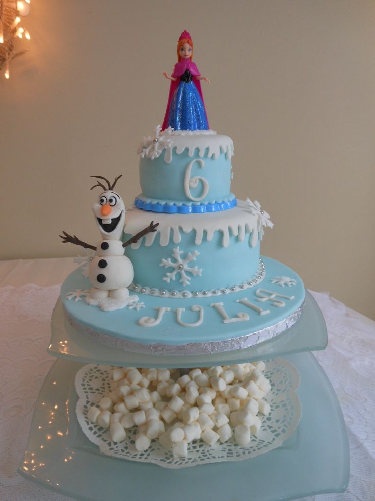 Disney Frozen Cake