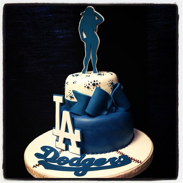 Dodger Happy Birthday Cake