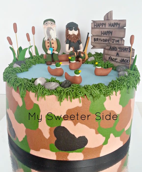 Duck Dynasty Birthday Cake