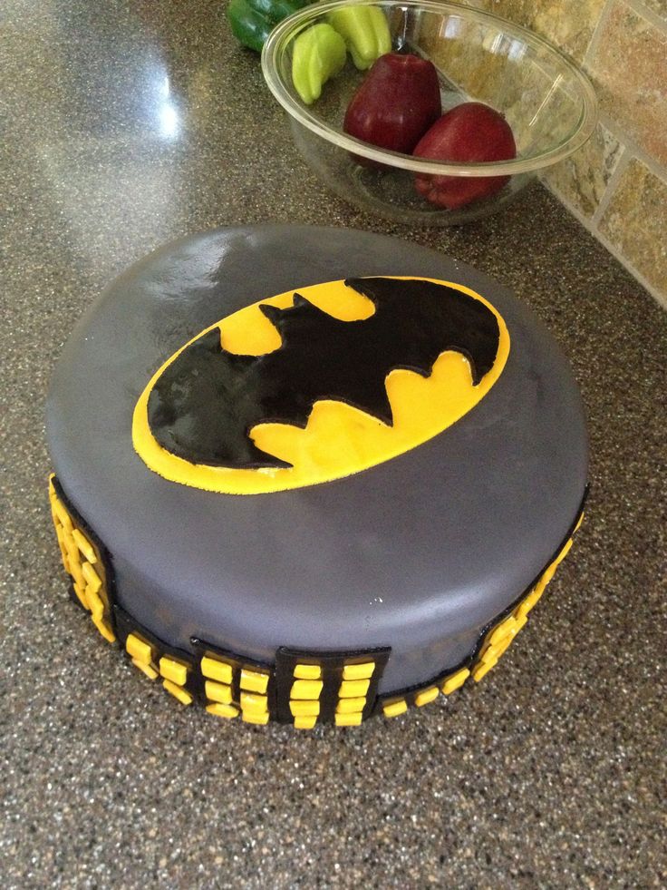 Easy Batman Birthday Cake Ideas