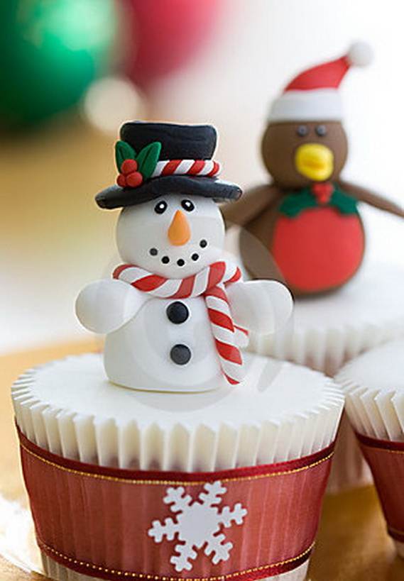 Easy Christmas Cupcake Decorating Ideas