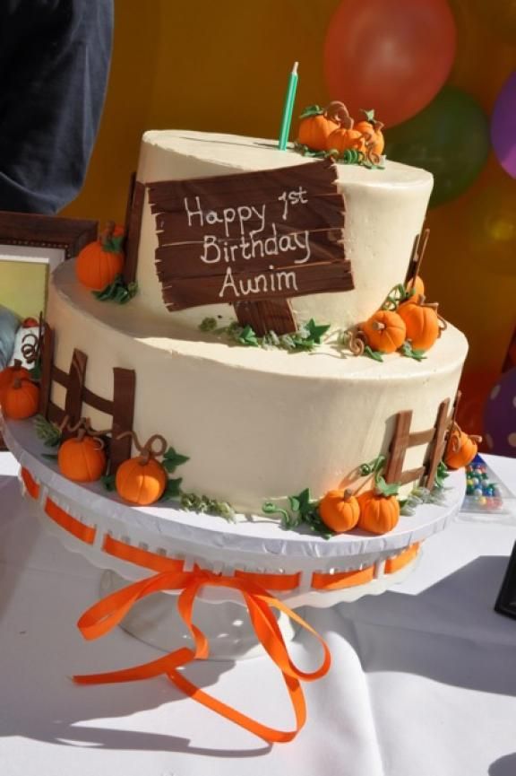 Fall Birthday Cake Ideas for Kids