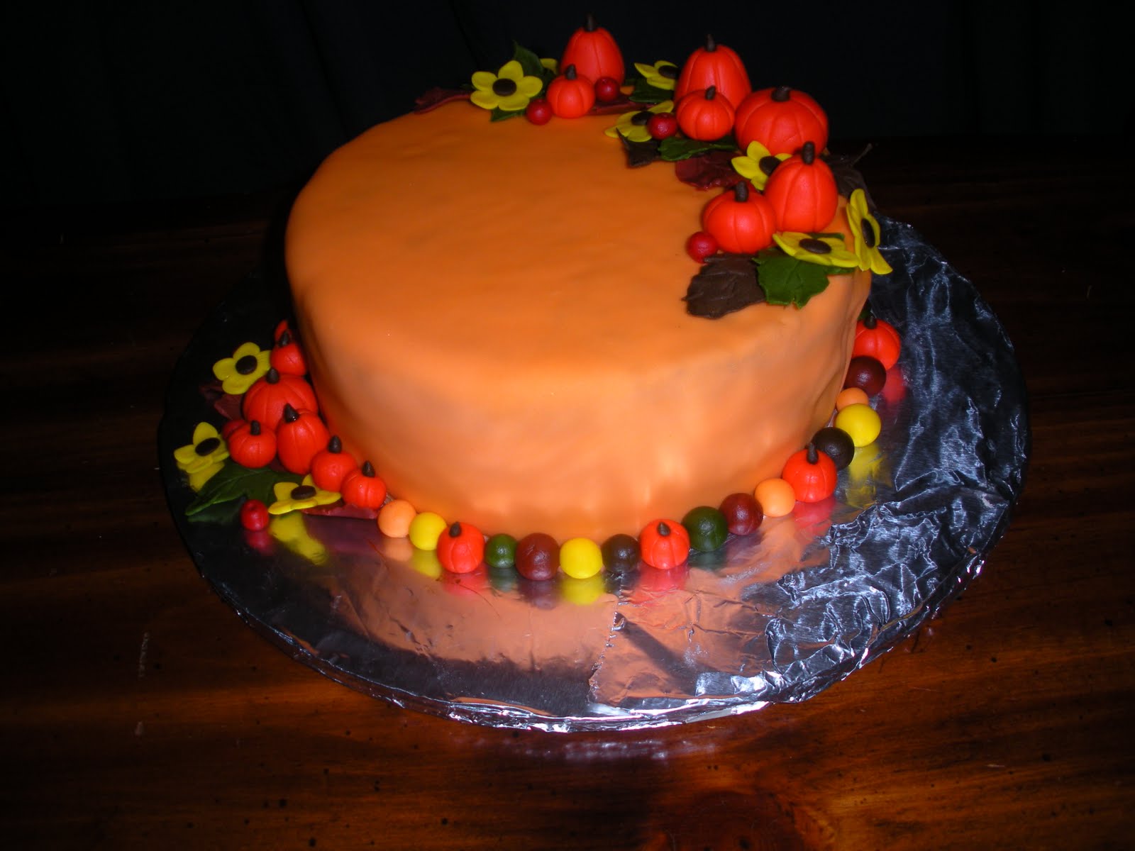 Fall Birthday Cake