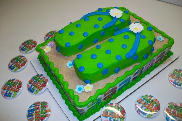 Flip Flop Cake