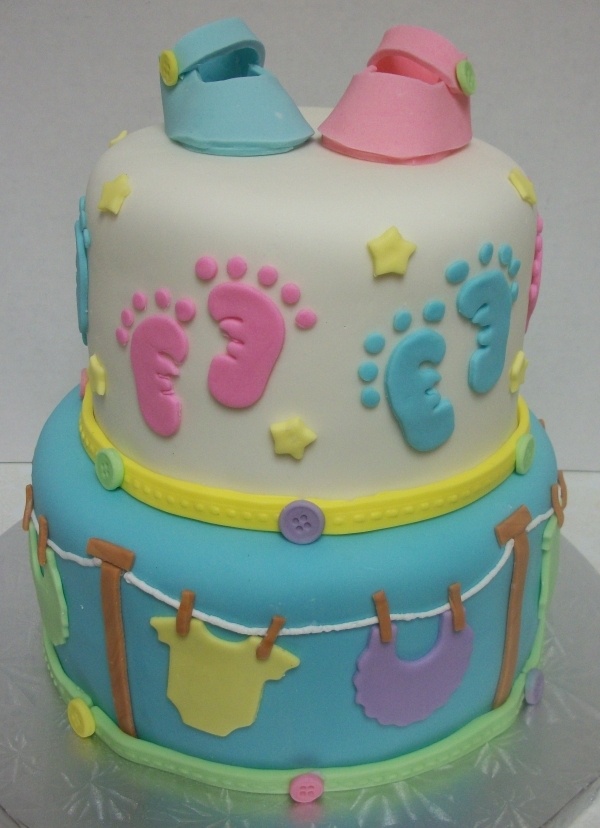 9 Photos of Reveal Cakes Baby Feet