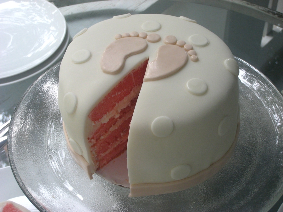 Gender Reveal Cake