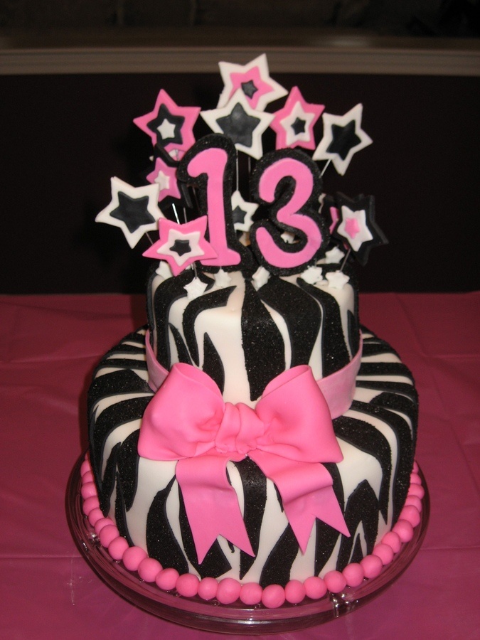 Girls 13th Birthday Cake Ideas