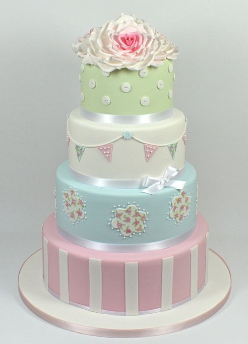 Girls Christening Cake Ideas