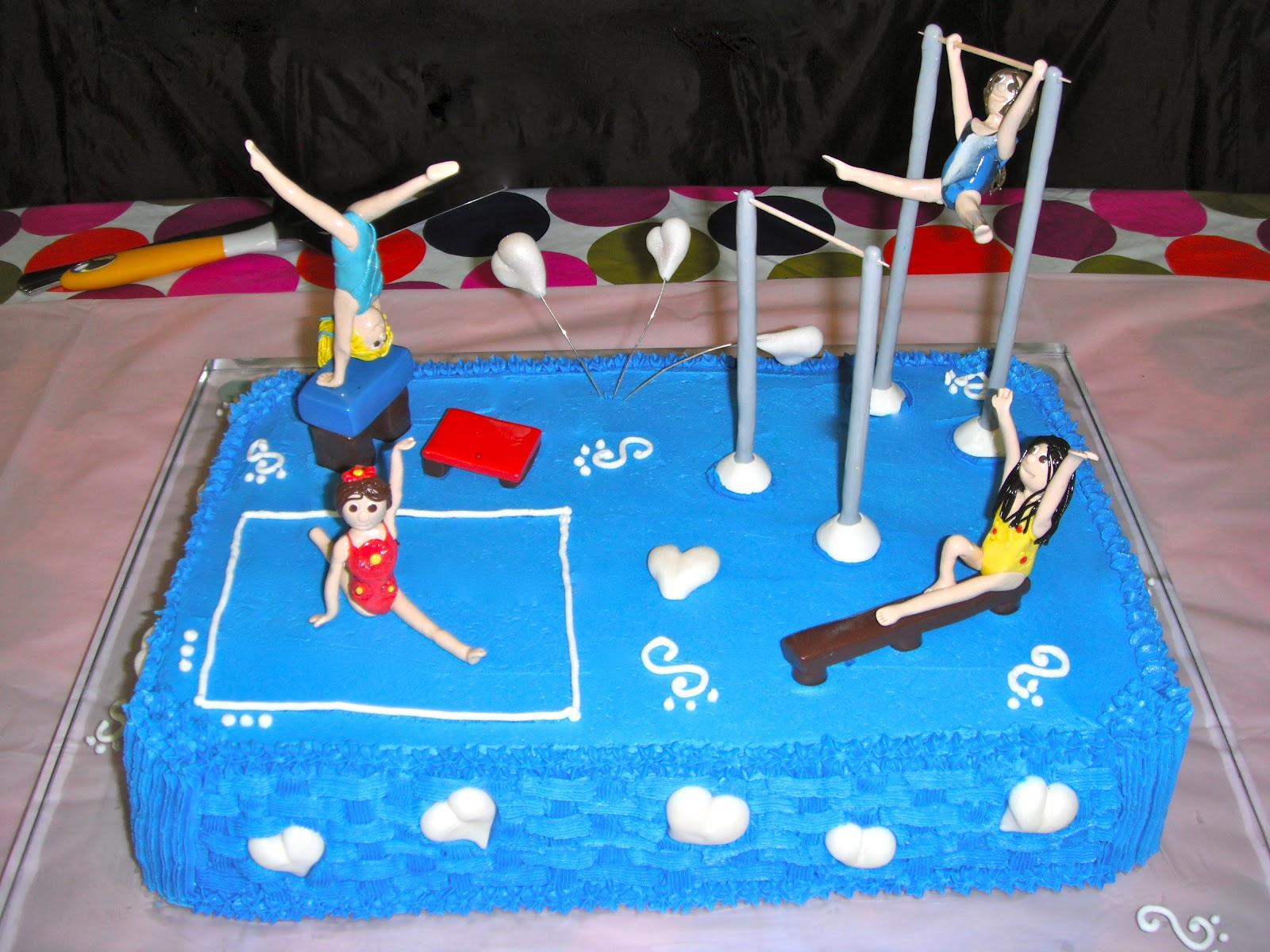 Gymnastics Birthday Cake Ideas