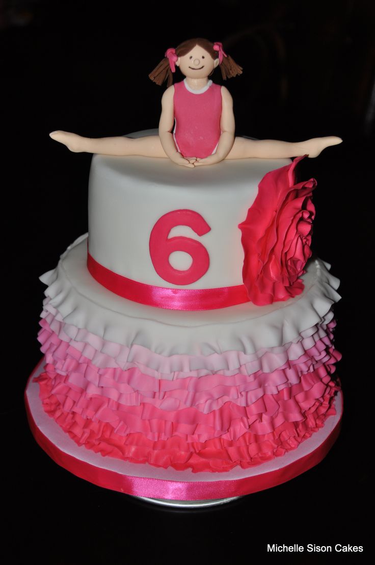 Gymnastics Cake Ideas