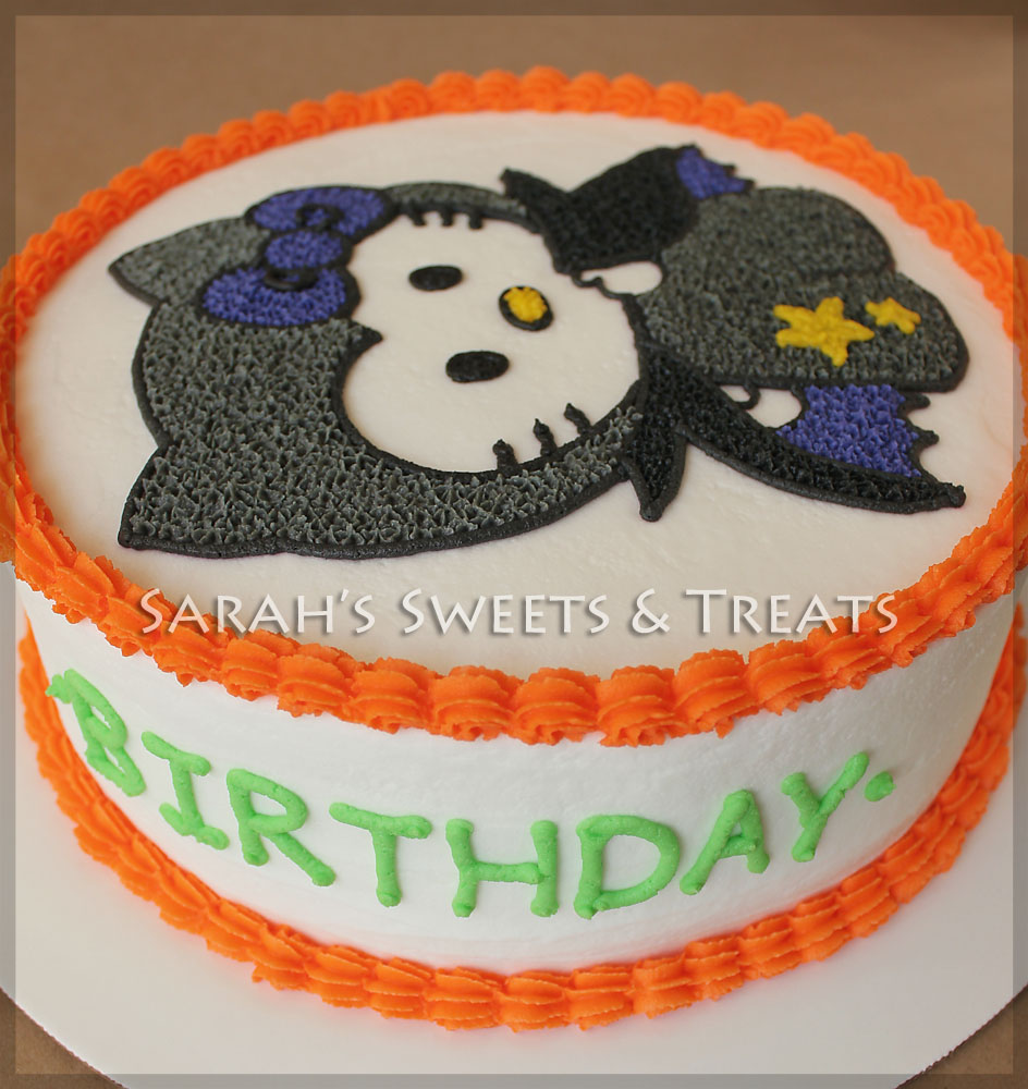 Halloween Hello Kitty Birthday Cake