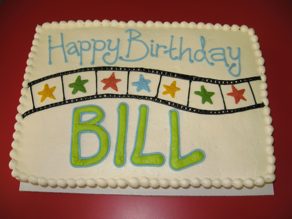 Happy Birthday Bill Cake