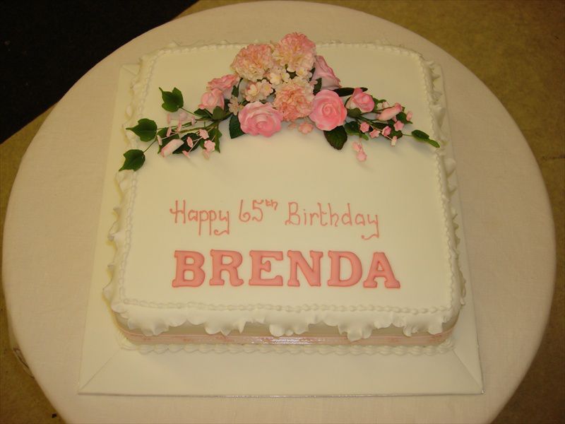 Happy Birthday Brenda Cake