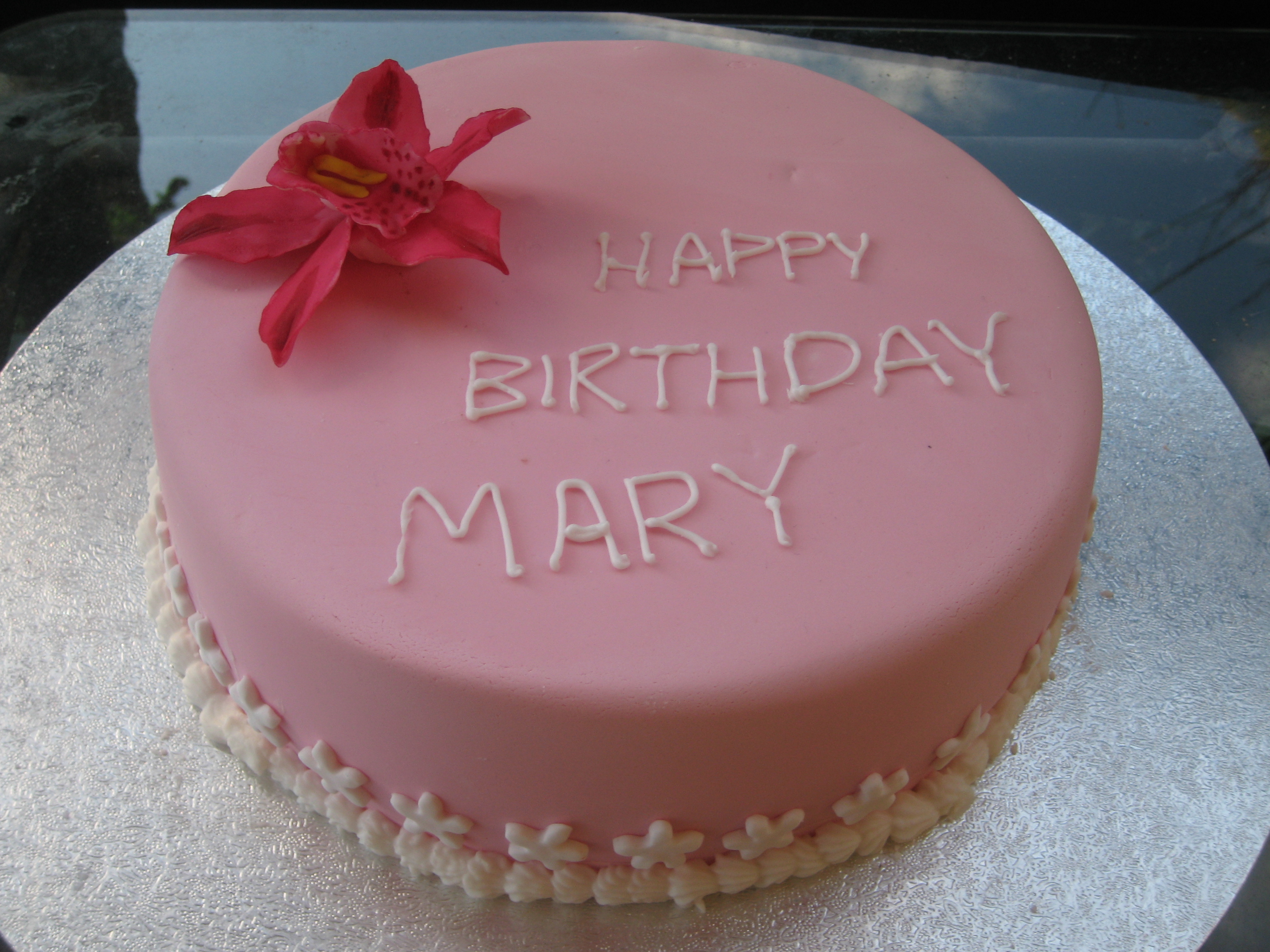 Happy Birthday Mary Cake