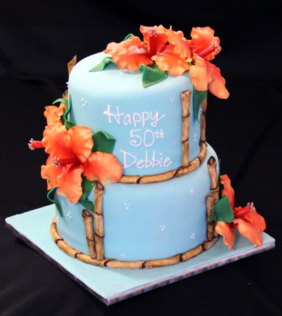 Hawaiian Birthday Cake