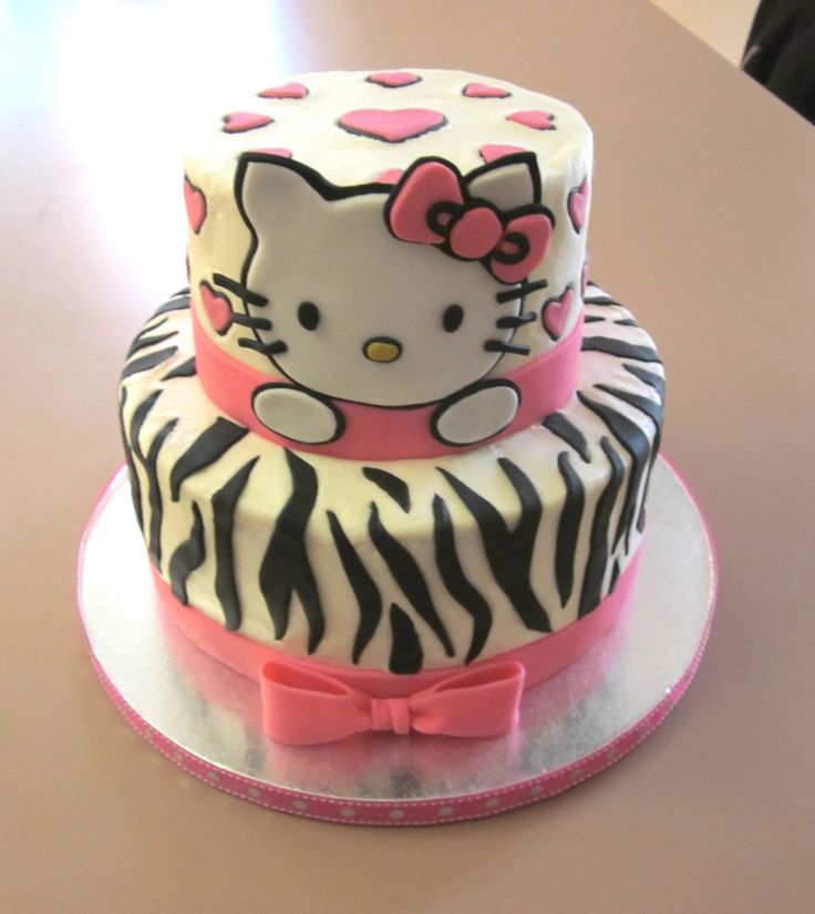 Hello Kitty Birthday Cake 7 Year Old