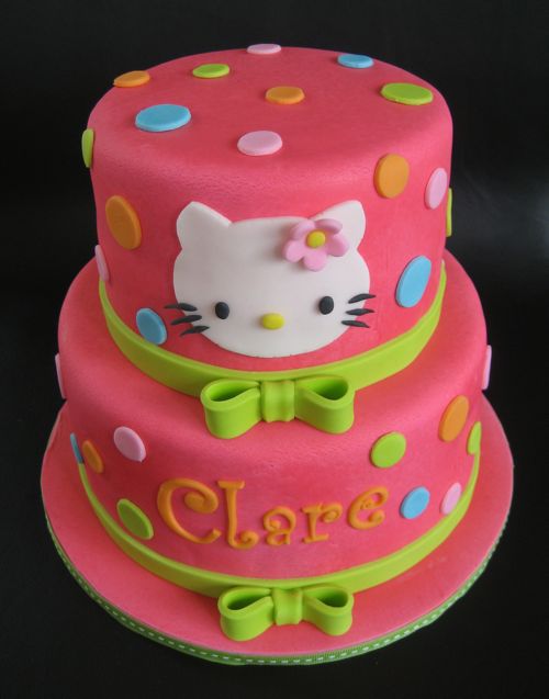 Hello Kitty Birthday Cake