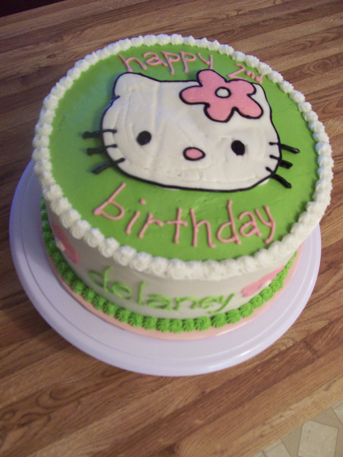 Hello Kitty Birthday Cake