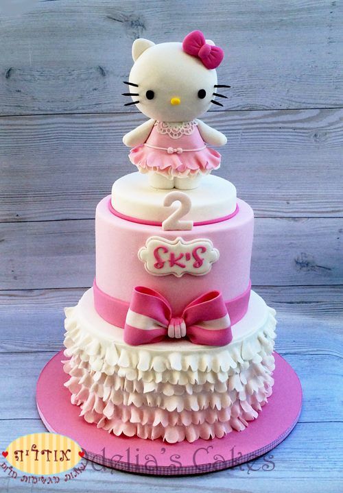 Hello Kitty Birthday Cake