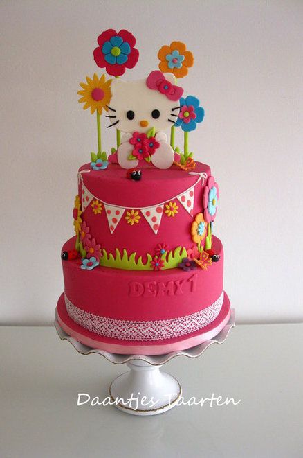 Hello Kitty Birthday Cake