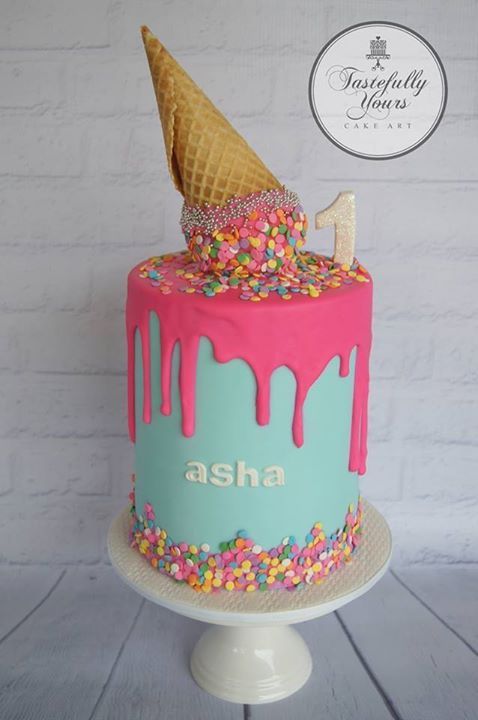 Ice Cream Cone Birthday Cake Ideas