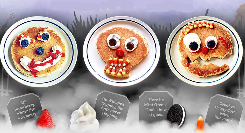 Ihop Scary Face Pancakes