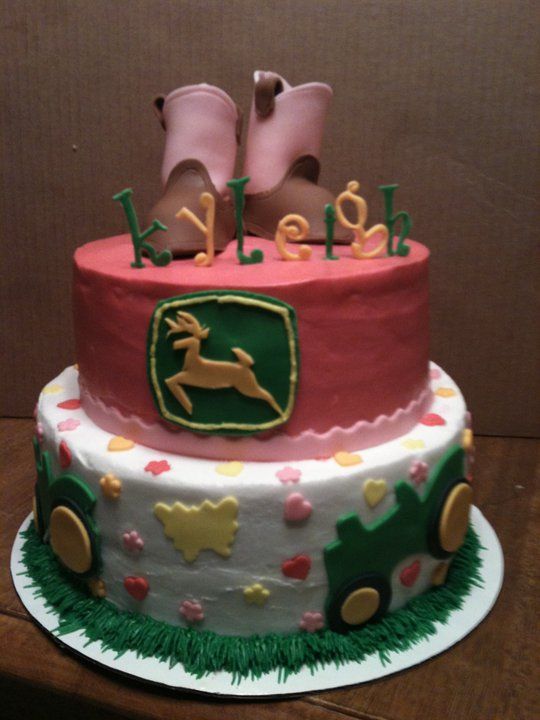 12 Photos of Deer Birthday Cakes For Girls