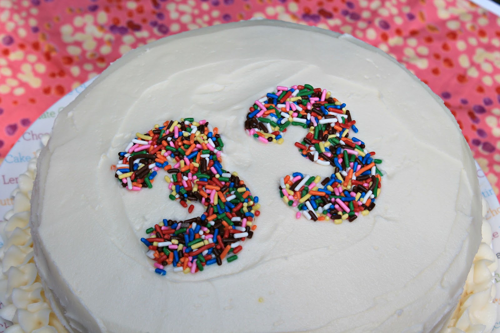 Layered Funfetti Birthday Cake