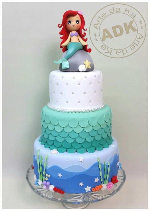 Little Mermaid Cake