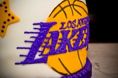 Los Angeles Lakers Birthday Cake