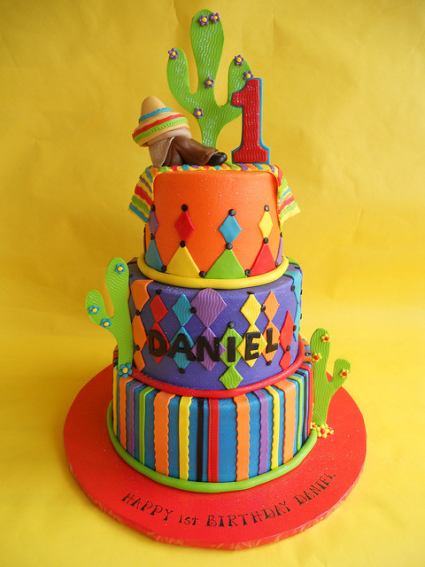 Mexican Fiesta Birthday Cake Ideas