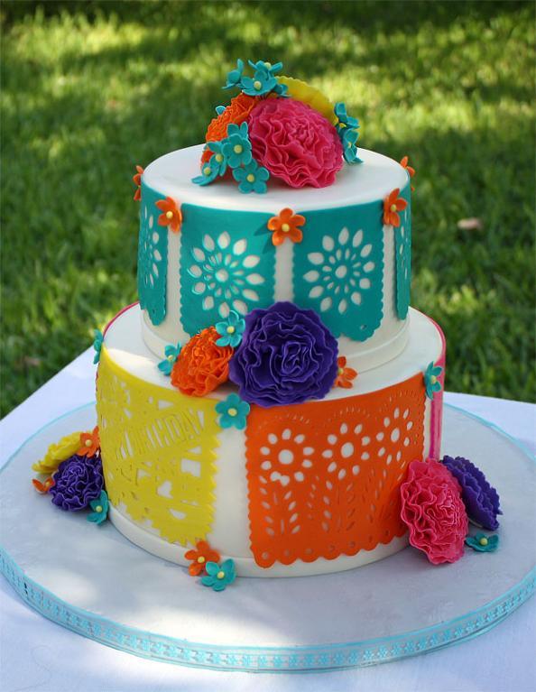 Mexican Fiesta Birthday Cake Ideas