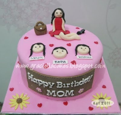 7 Photos of Cakes For Moms Bday