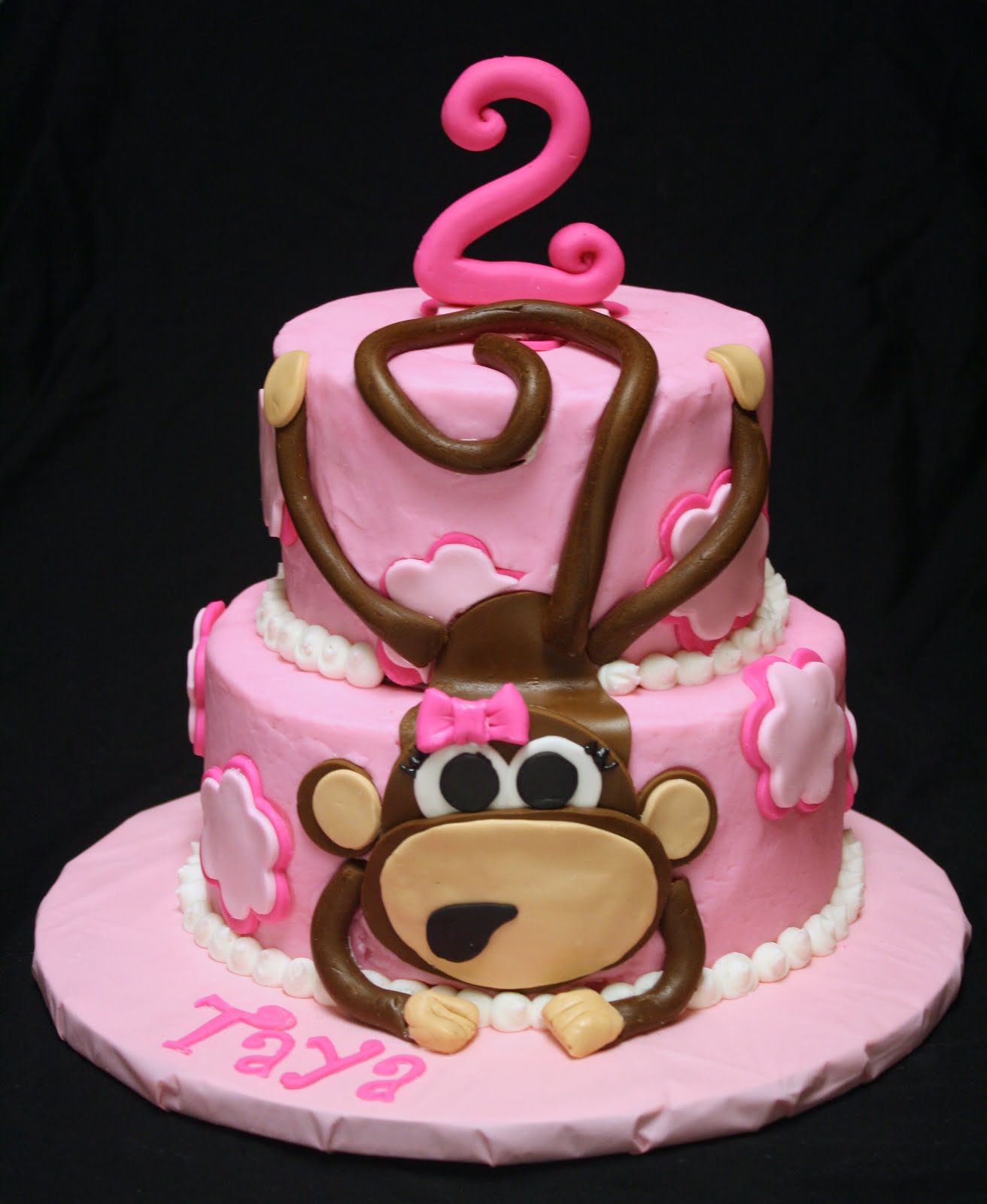 Monkey Birthday Cake