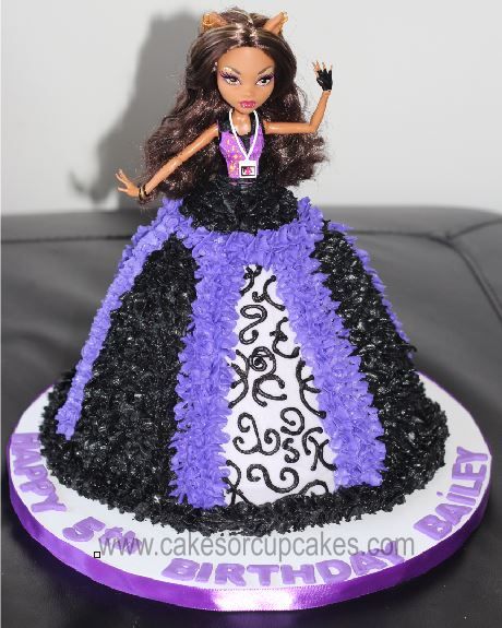 Monster High Clawdeen Wolf Cake