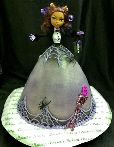 Monster High Doll Cake