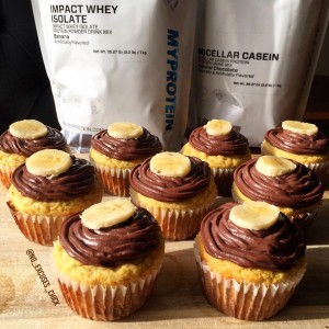 No-Bake Protein Cupcake