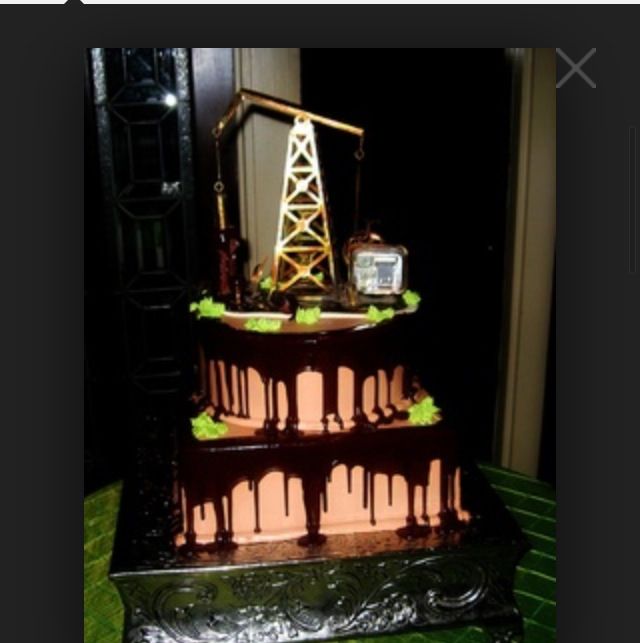 9 Photos of Oil Field For Grooms Cakes