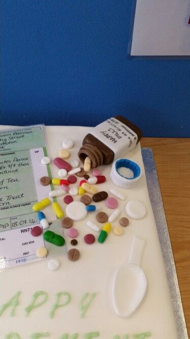 Pharmacist Retirement Cake