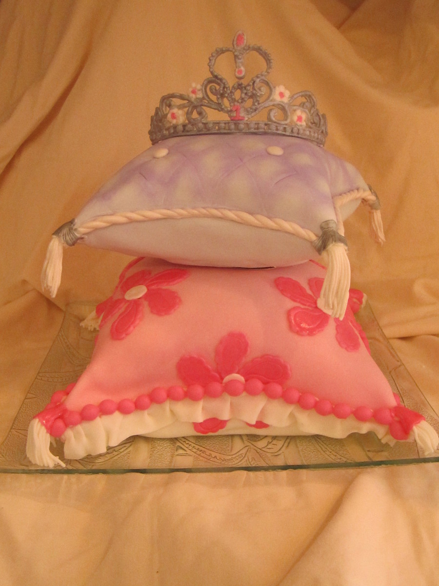 Pillow Shaped Birthday Cakes