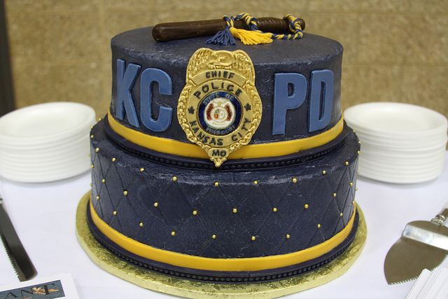 Police Chief Retirement Cake