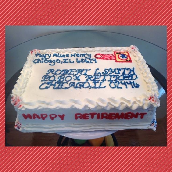 11 Photos of Postal Service Retirement Cupcakes